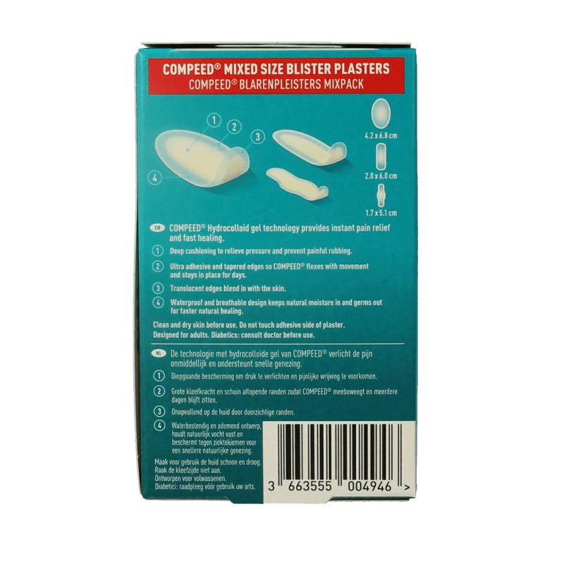 Compeed Mixpack 10 Stuks - DrogistWereld