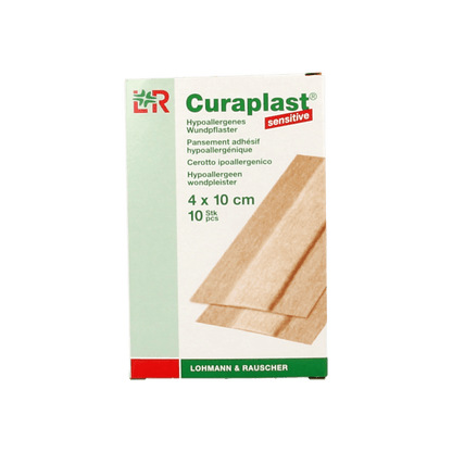 Curaplast Sensitive wondpleister 4 x 10cm 10 Stuks - DrogistWereld