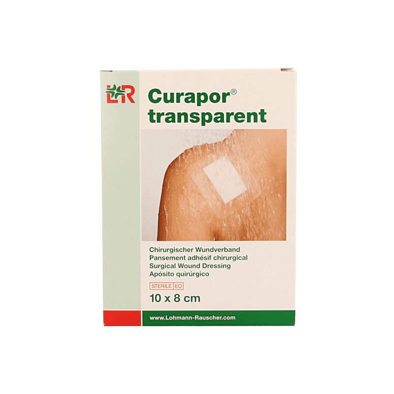 Curapor Transparant 10 x 8cm steriel 5 Stuks - DrogistWereld