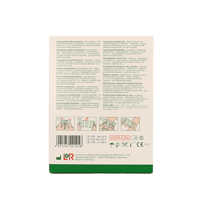 Curapor Transparant 10 x 8cm steriel 5 Stuks - DrogistWereld