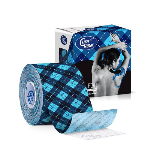 Cure Tape Art tartan 5cm x 5m 1 Stuks - DrogistWereld