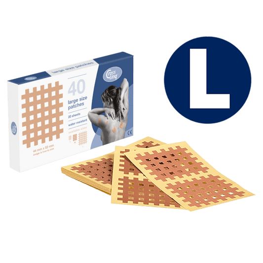 Cure Tape Crosslinq maat L 40 Stuks - DrogistWereld