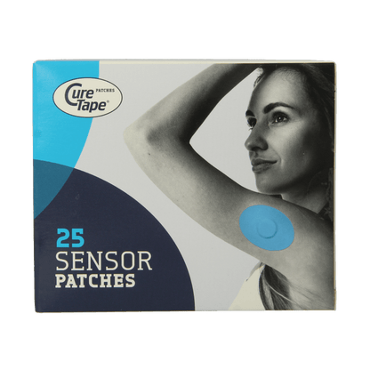 Cure Tape Sensor patch blue 25 Stuks - DrogistWereld