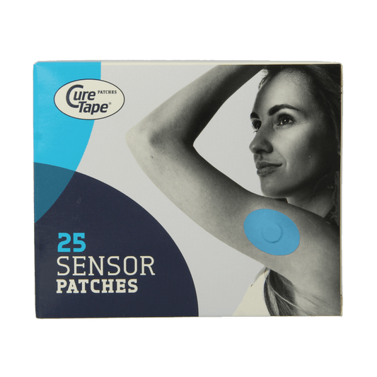 Cure Tape Sensor patch blue 25 Stuks - DrogistWereld
