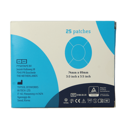 Cure Tape Sensor patch blue 25 Stuks - DrogistWereld