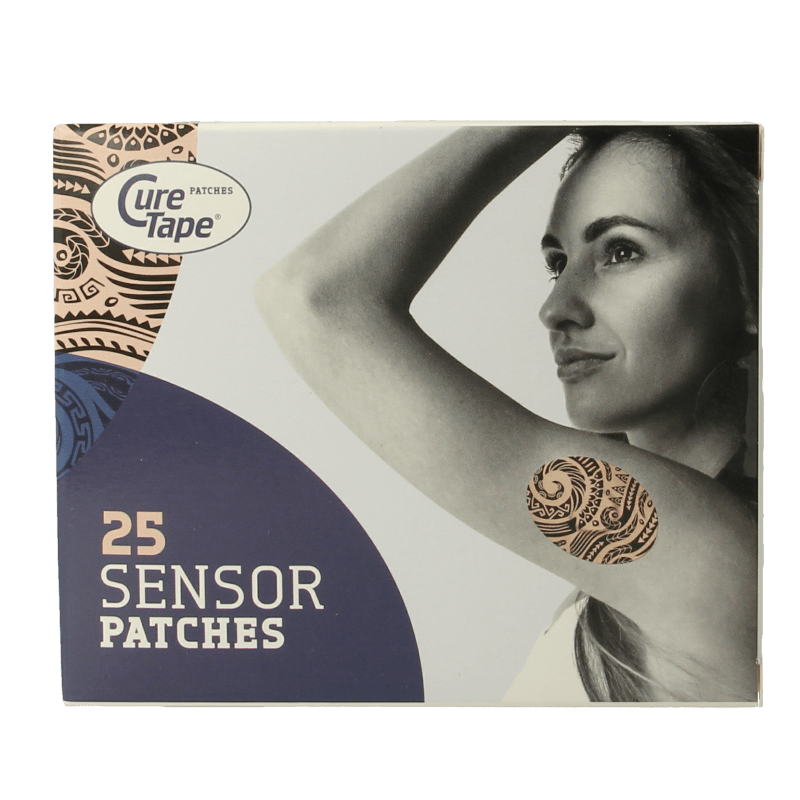 Cure Tape Sensor patch tattoo 25 Stuks - DrogistWereld