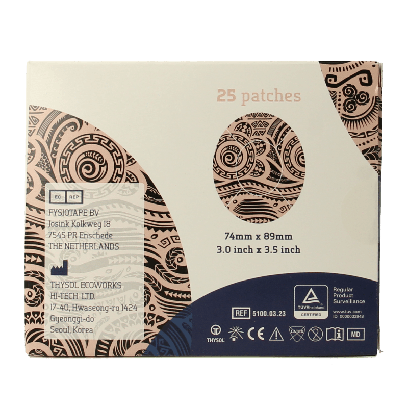 Cure Tape Sensor patch tattoo 25 Stuks - DrogistWereld