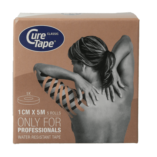 Cure Tape Sports beige 5m x 1cm 5 Stuks - DrogistWereld