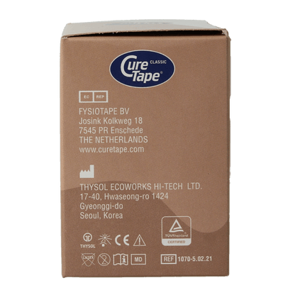 Cure Tape Sports beige 5m x 1cm 5 Stuks - DrogistWereld