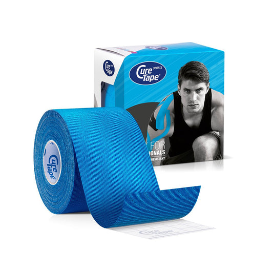 Cure Tape Sports blauw 5cm x 5m 1 Stuks - DrogistWereld