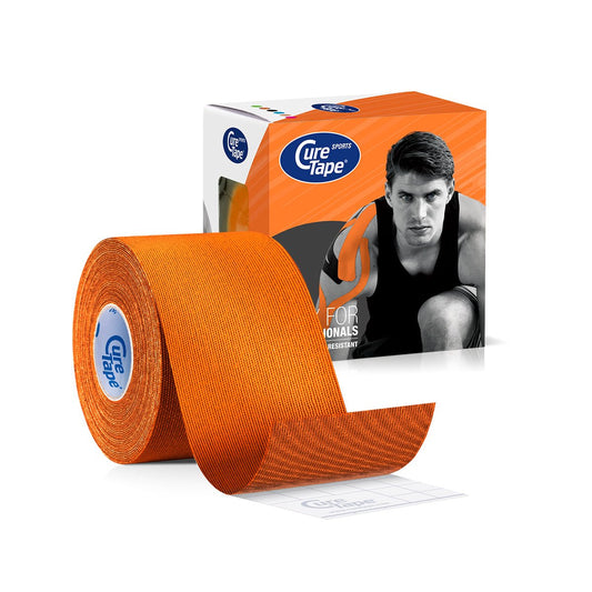 Cure Tape Sports oranje 5m x 5cm 1 Stuks - DrogistWereld