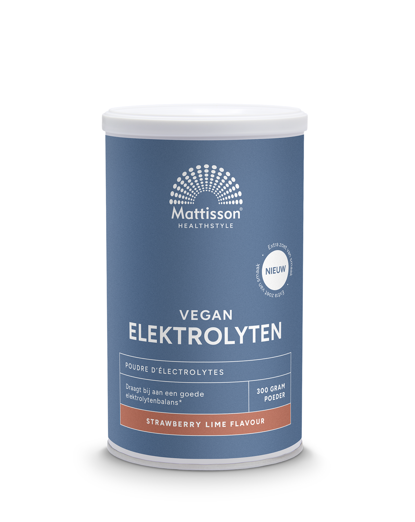Mattisson Elektrolyten Poeder Strawberry Lime 300.00 Gram