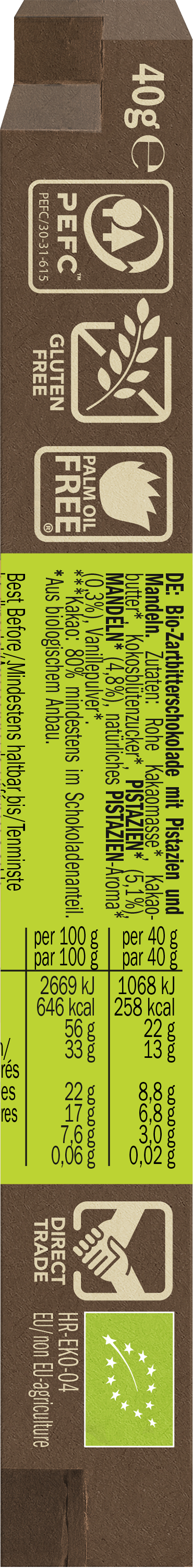 Lovechock Lovechock Pistachio 40.00 Gram