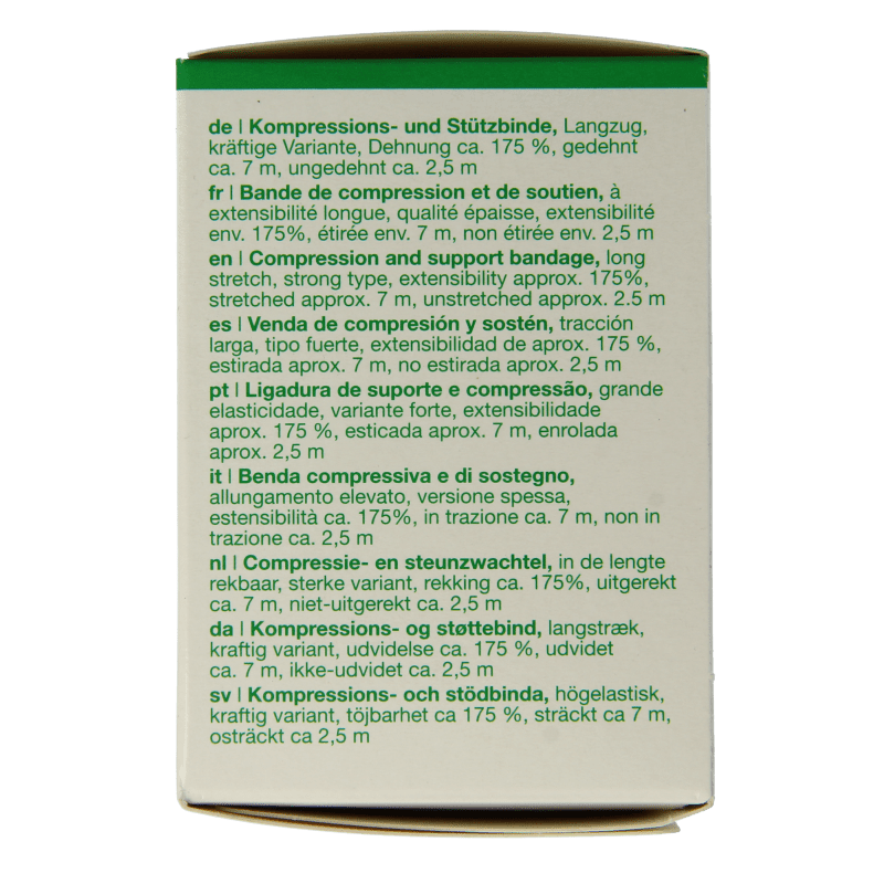 Dauerbinde K elastische zwachtel 7m x 8cm 1 Stuks - DrogistWereld