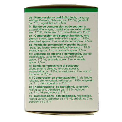 Dauerbinde K elastische zwachtel 7m x 8cm 1 Stuks - DrogistWereld