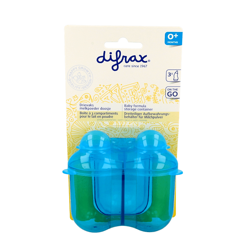 Difrax Drievaksdoosje assorti 1 Stuks - DrogistWereld