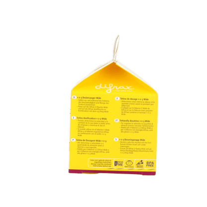 Difrax Flesspeen soft breed 1 - 2 - 3 2 Stuks - DrogistWereld