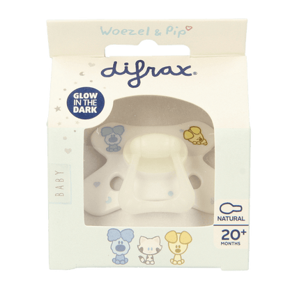 Difrax Fopspeen natural 20+ maanden Woezel & Pip 1 Stuks - DrogistWereld