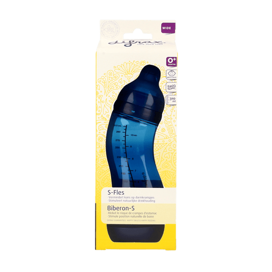 Difrax S - fles breed 310ml assorti 1 Stuks - DrogistWereld