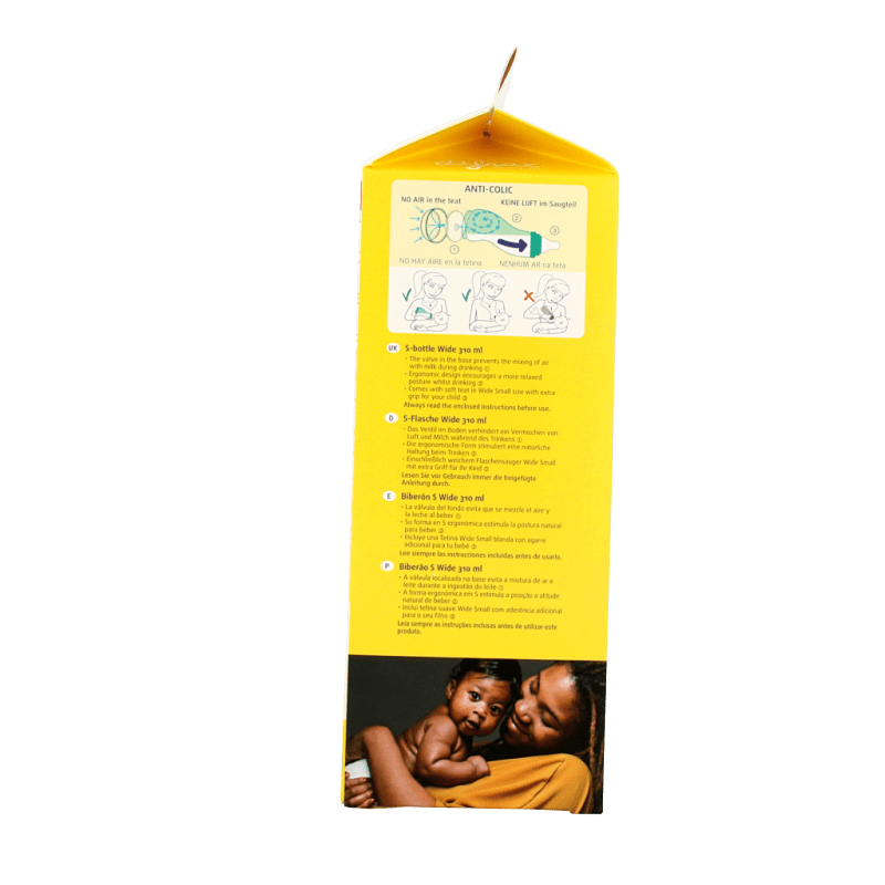 Difrax S - fles breed 310ml assorti 1 Stuks - DrogistWereld