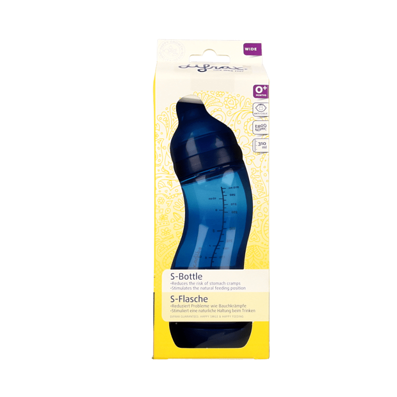 Difrax S - fles breed 310ml assorti 1 Stuks - DrogistWereld
