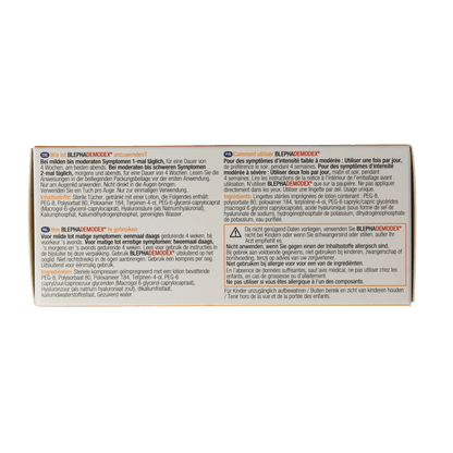 Diversen Blephademodex reiniging tissues 30 Stuks - DrogistWereld