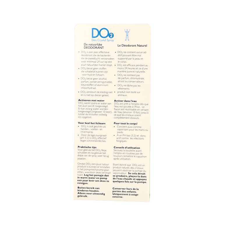 DO2 Deodorantspray 40 Milliliter - DrogistWereld