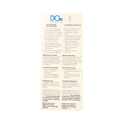 DO2 Deodorantspray 40 Milliliter - DrogistWereld