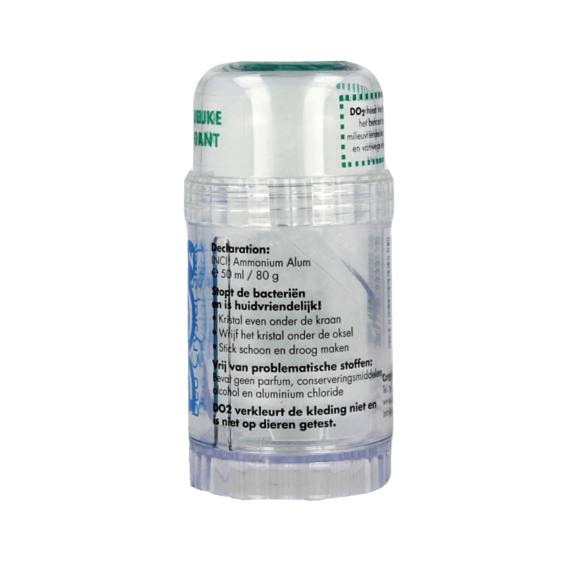 DO2 Deodorantstick basis aluin 80 Gram - DrogistWereld