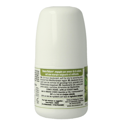 Douce Nature Deodorant roll on droge/gevoelige huid bio 50 Milliliter - DrogistWereld