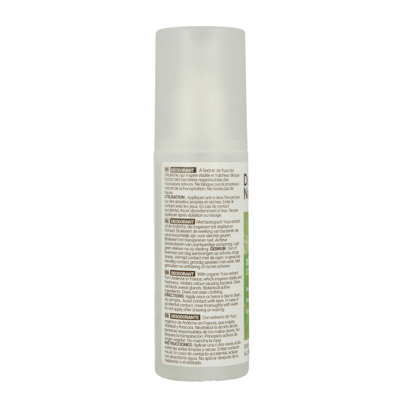 Douce Nature Deodorant spray bio 125 Milliliter - DrogistWereld