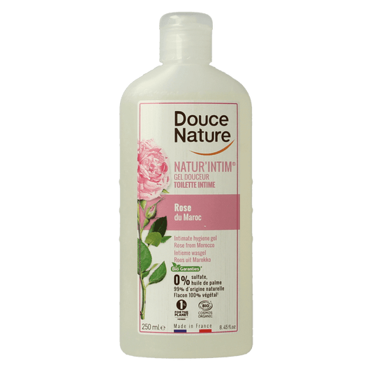 Douce Nature Natur intim intieme wasgel rose bio 250 Milliliter - DrogistWereld