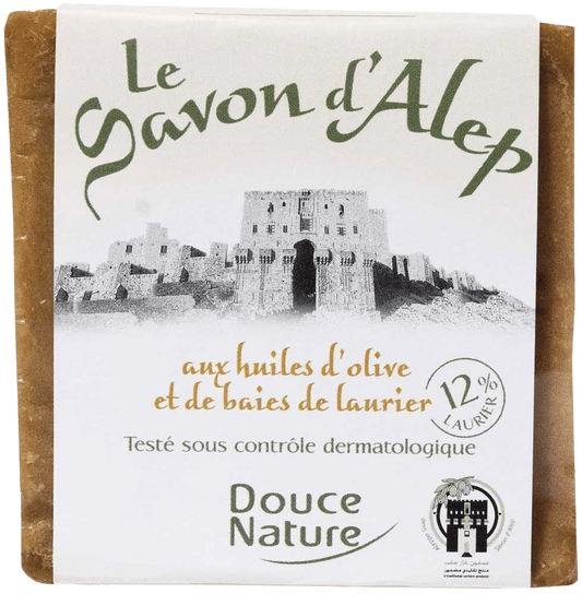 Douce Nature Zeep Aleppo blok 12% bio 200 Gram - DrogistWereld