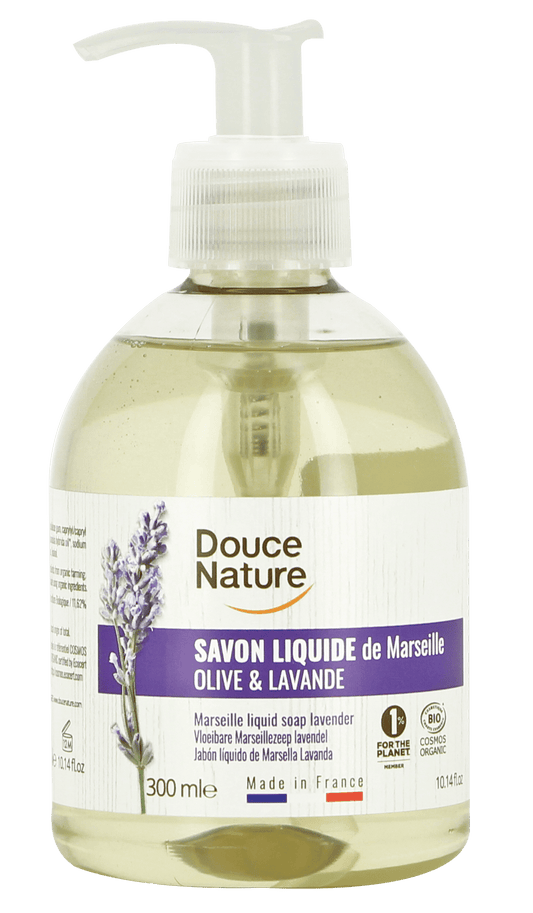 Douce Nature Zeep Marseille vloeibaar lavendel bio 300 Milliliter - DrogistWereld