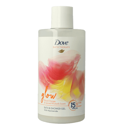 Dove Bad & douchegel glow 400 Milliliter - DrogistWereld