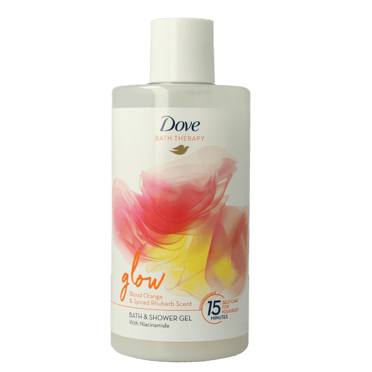 Dove Bad & douchegel glow 400 Milliliter - DrogistWereld