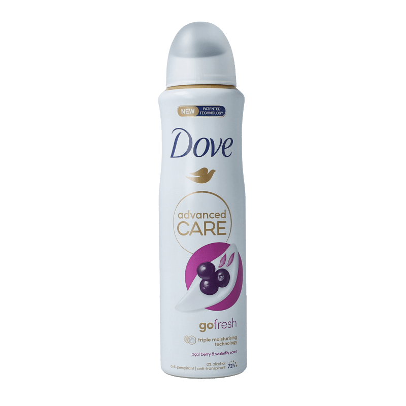 Dove Deodorant spray acai berry & water lily 150 Milliliter - DrogistWereld