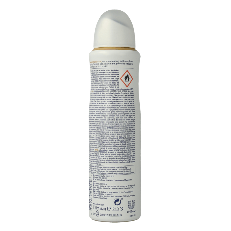 Dove Deodorant spray calming blossom 150 Milliliter - DrogistWereld
