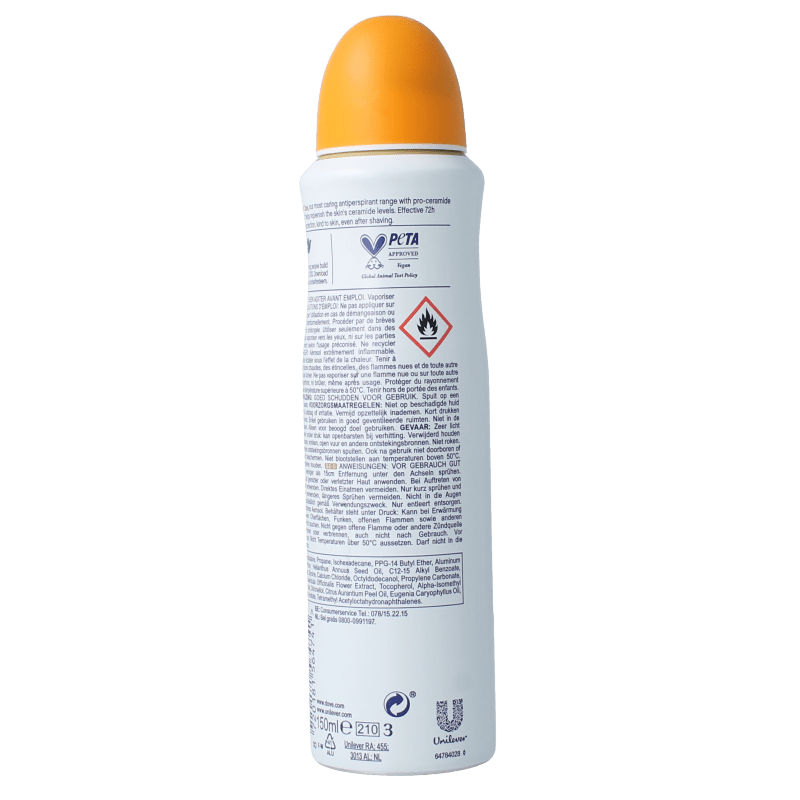 Dove Deodorant spray go fresh passievrucht & citroengr 150 Milliliter - DrogistWereld