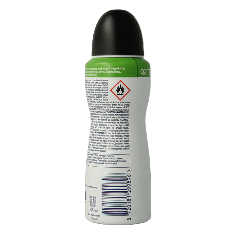 Dove Deodorant spray invisible dry 100 Milliliter - DrogistWereld