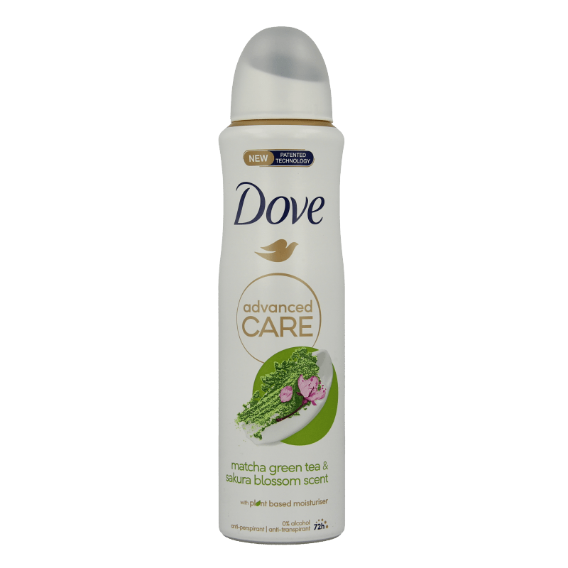 Dove Deodorant spray matcha & sakura 150 Milliliter - DrogistWereld