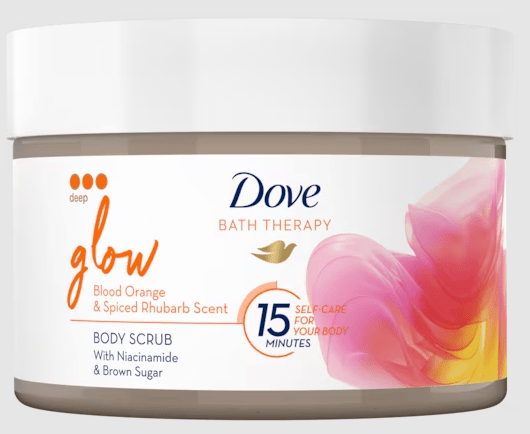 Dove Glow body scrub 295 Milliliter - DrogistWereld