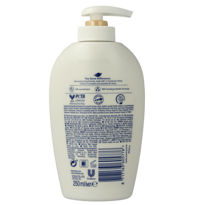 Dove Handzeep silk vloeibaar 250 Milliliter - DrogistWereld