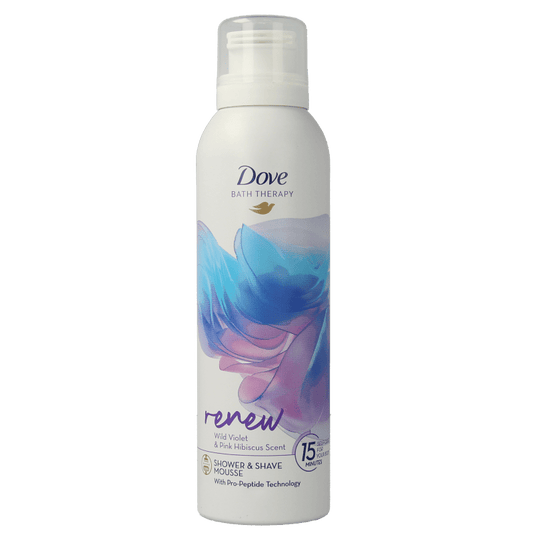 Dove Renew shower & shave foam 200 Milliliter - DrogistWereld