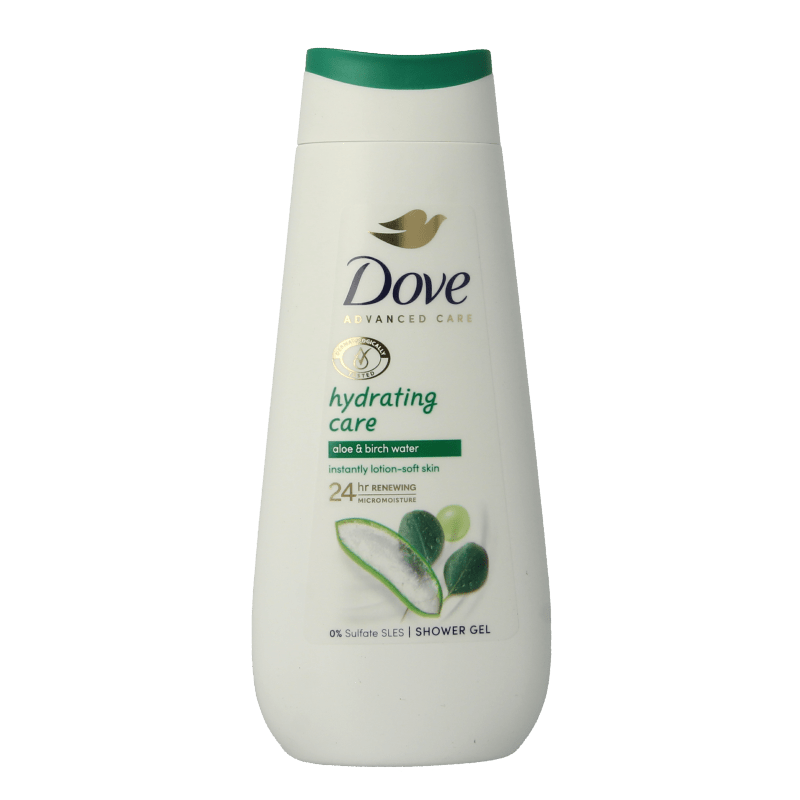 Dove Shower advanced hydrating 225 Milliliter - DrogistWereld