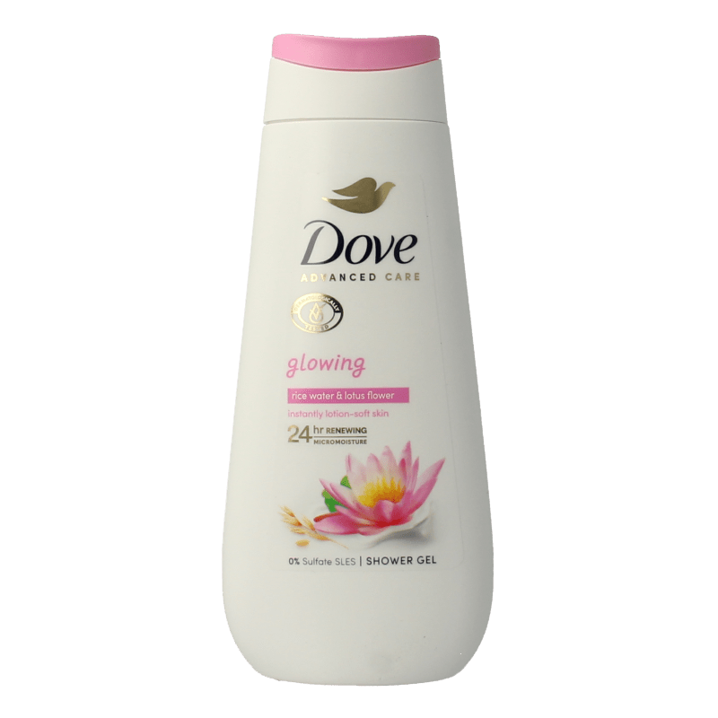 Dove Shower care by nature glowing 225 Milliliter - DrogistWereld