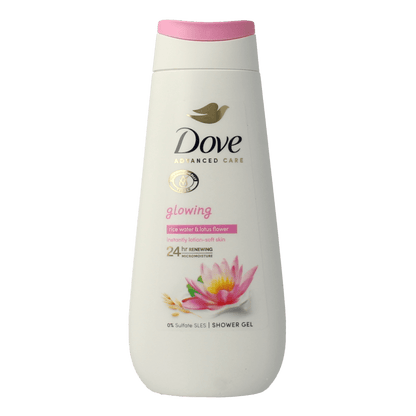 Dove Shower care by nature glowing 225 Milliliter - DrogistWereld