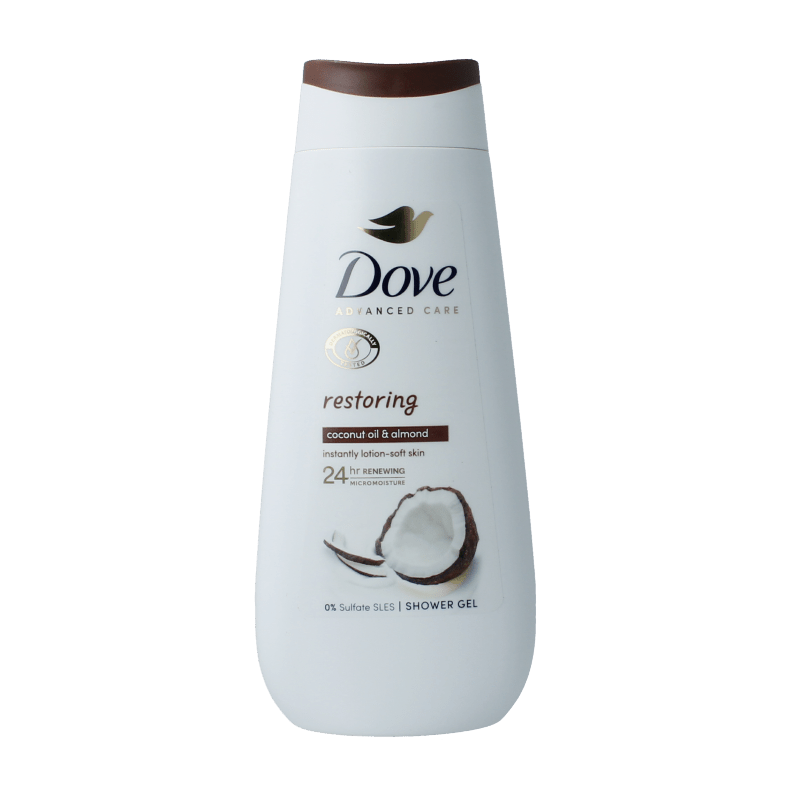 Dove Shower care by nature restoring 225 Milliliter - DrogistWereld