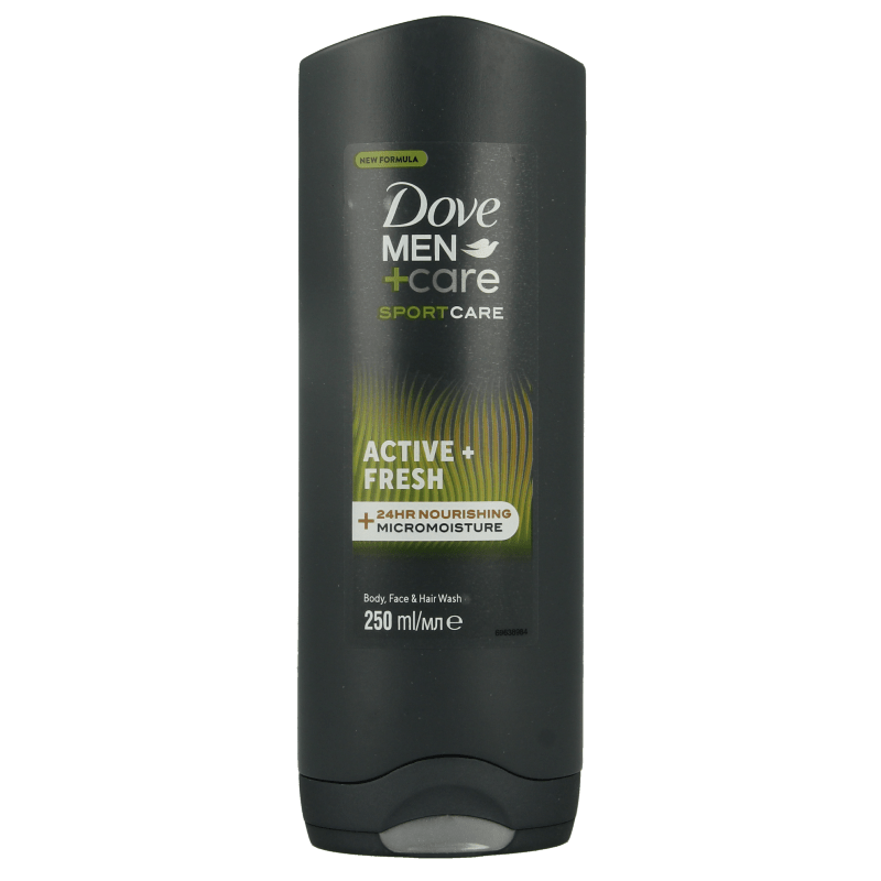 Dove Shower men + care sport active & fresh 250 Milliliter - DrogistWereld
