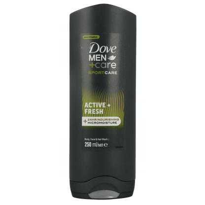 Dove Shower men + care sport active & fresh 250 Milliliter - DrogistWereld